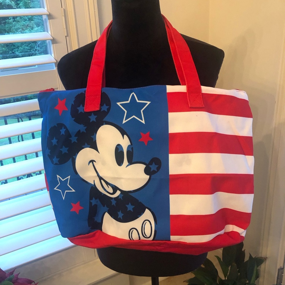 Mickey Mouse Patriotic Tote Bag